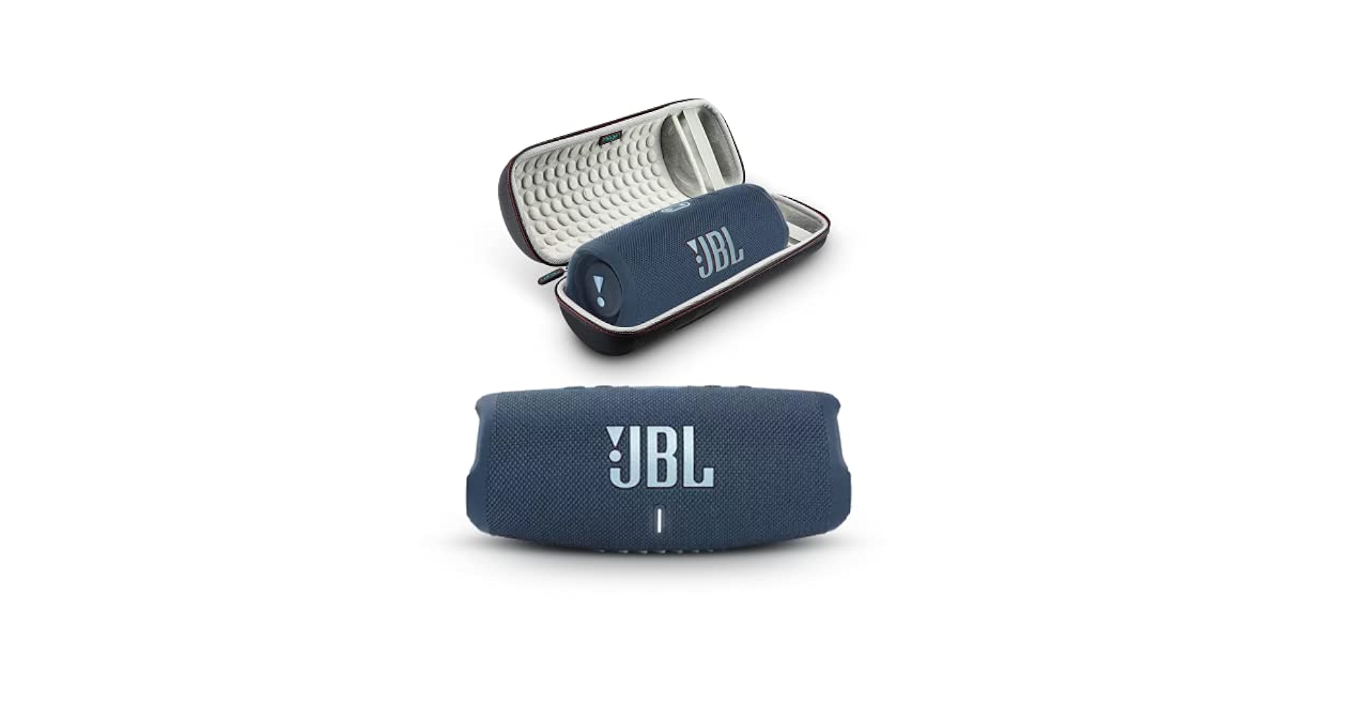 【美品・箱と付属品全て有】JBL CHARGE5 ブルー JBL Charge 5 | Portable Waterproof Speaker with Powerbank